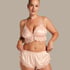 Valerie Lace French Knicker, Pink