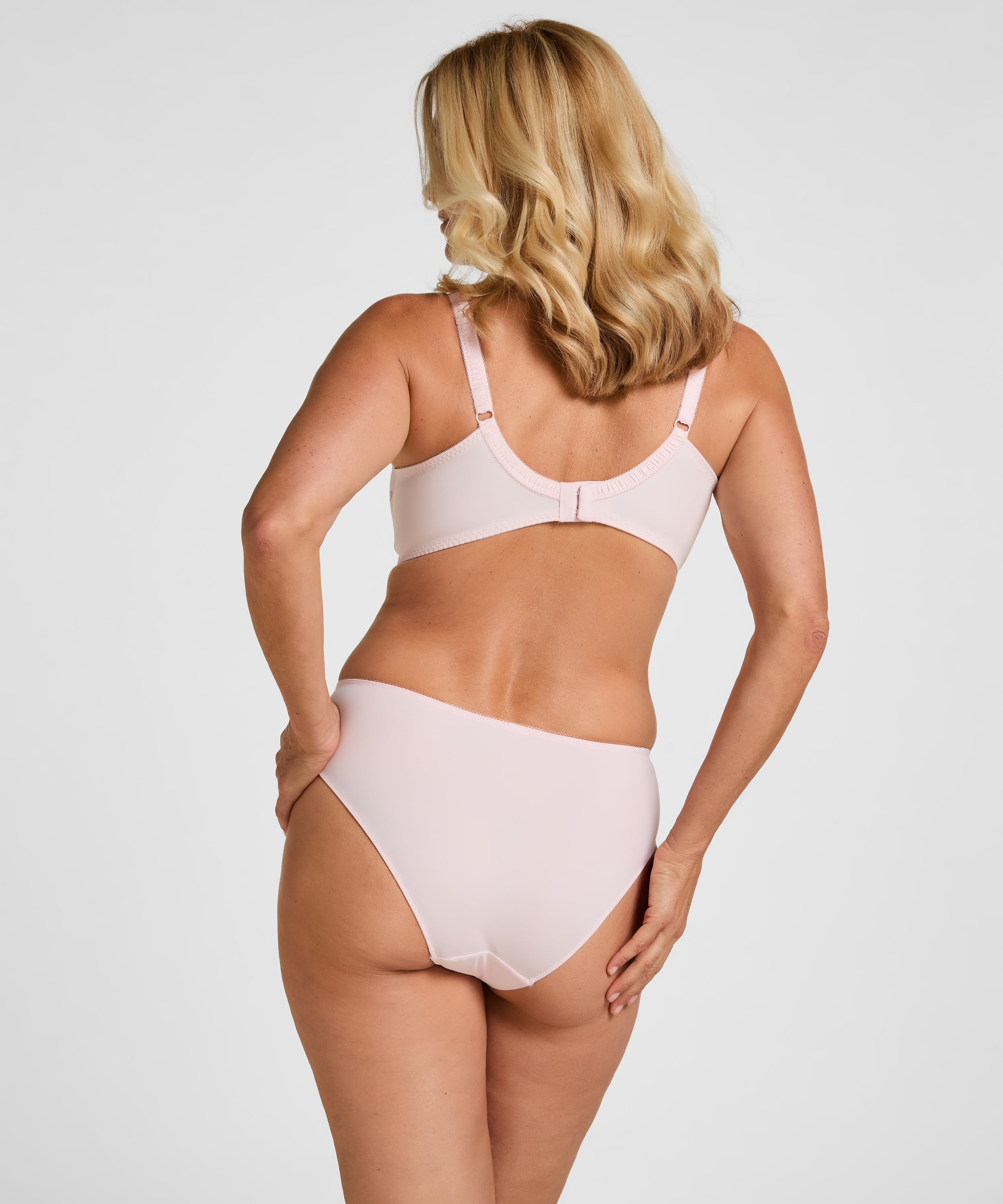Diva Non-Padded Underwired Bra, Pink, main