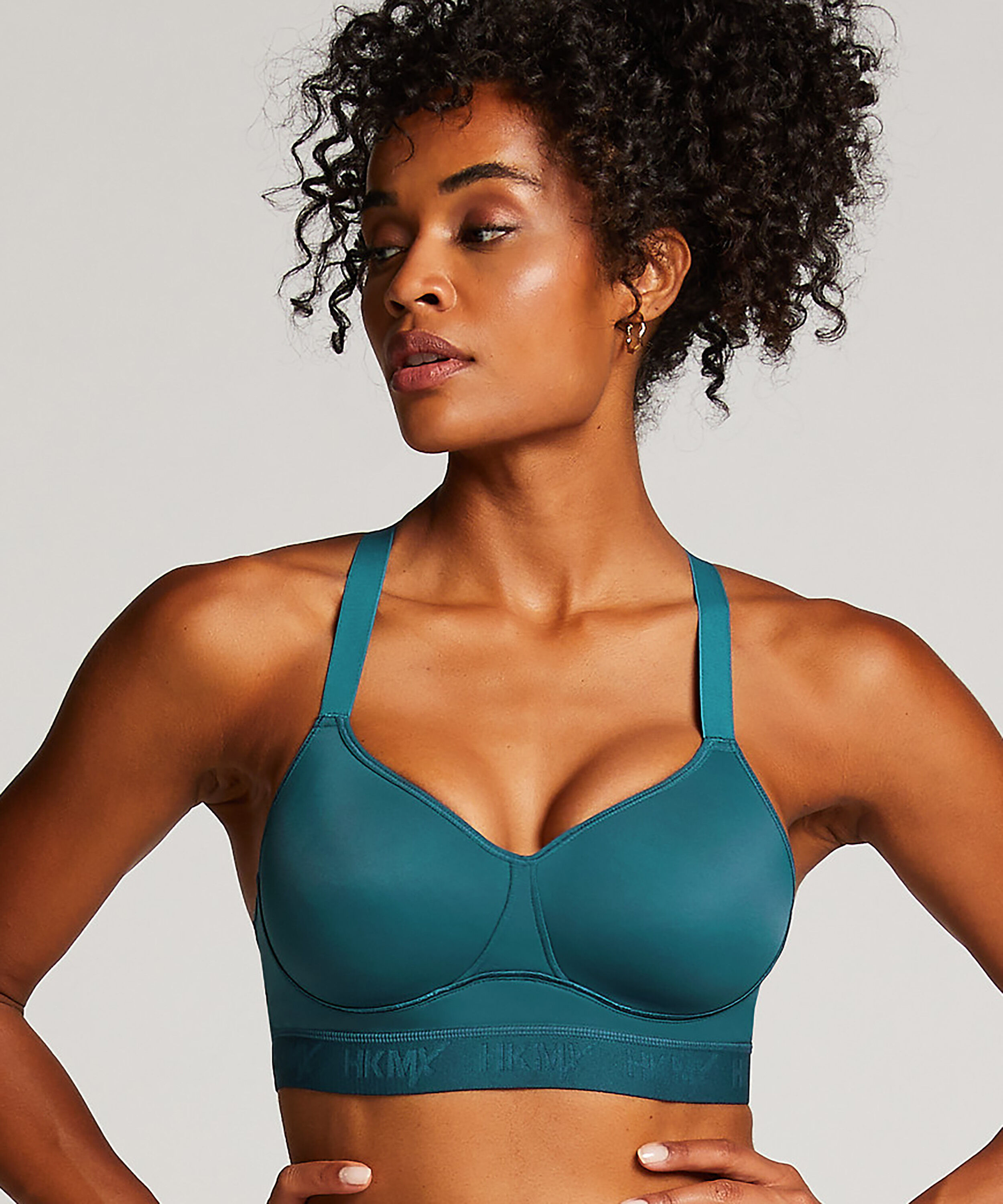 HKMX Sports bra The All Star Level 2, Blue