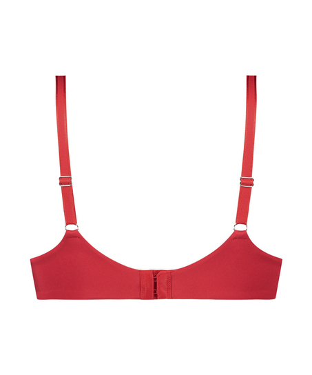 Mona padded non-underwired bra, Red