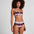 High-Waisted Bikini Bottom Mauritius, Purple