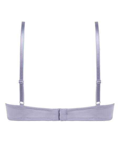 Plunge Padded Underwired Bra, Purple