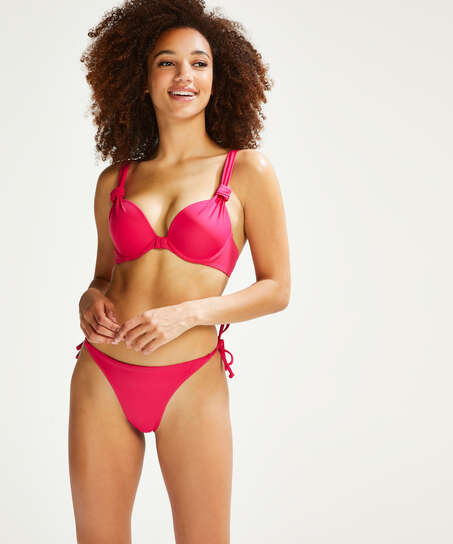 Luxe push-up bikini top Cup A - E, Pink