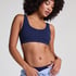 Dianne Scoop Bralette, Blue
