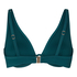 Neoprene Bikini Top, Green