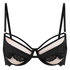 Nisha Non-Padded Underwired Bra, Black