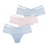 Quinn 3-pack thong boxers, Blue