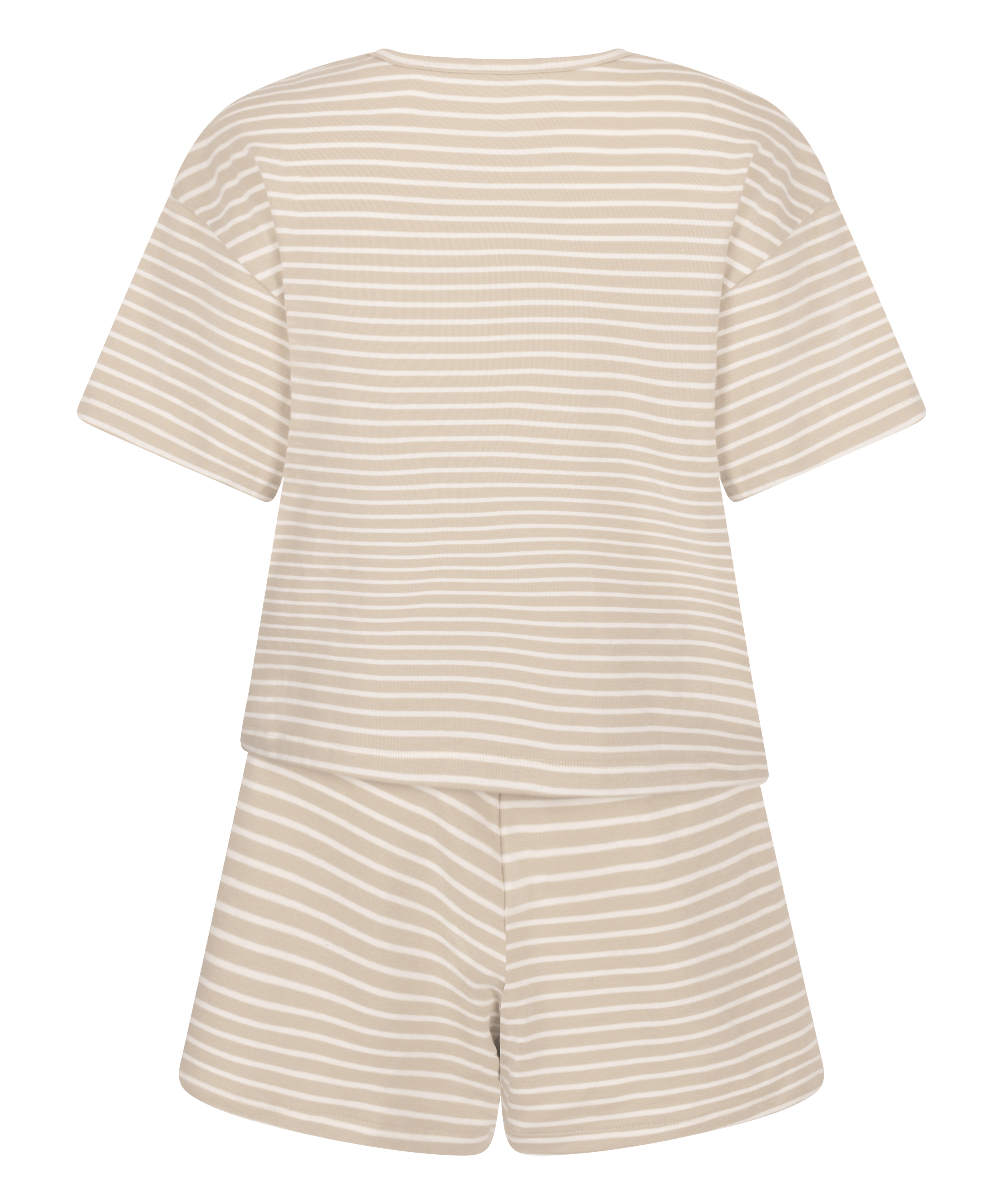 Pyjamaset Jersey, Beige, main