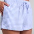 Seersucker Short, Blue
