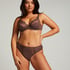 Diva High Knickers, Brown