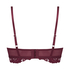 Shiloh Padded Longline Non-Underwired Bra, Red