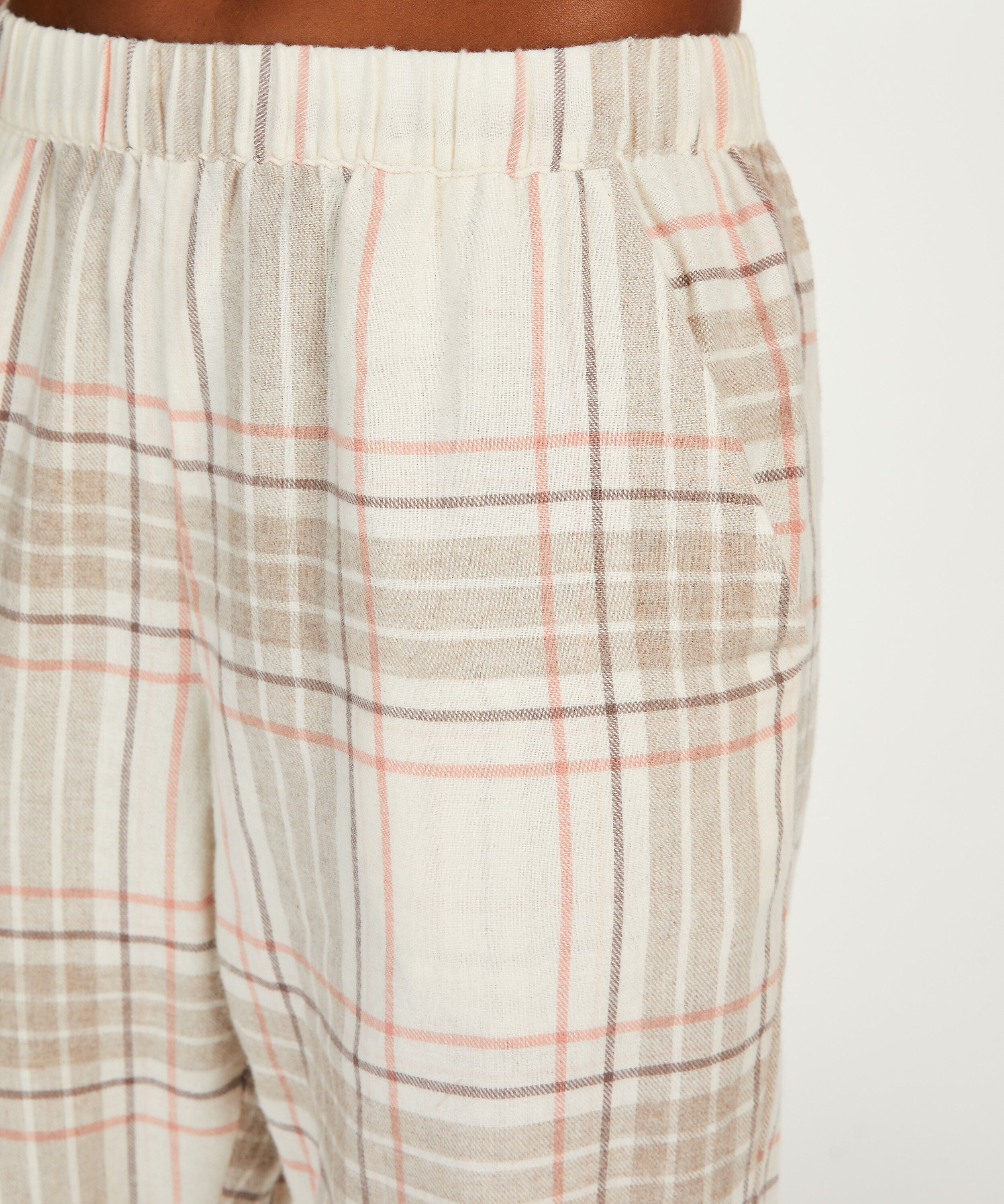 Tall Twill Check pyjama pants for €7 