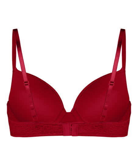 Padded Underwired Bra Jackie, Red
