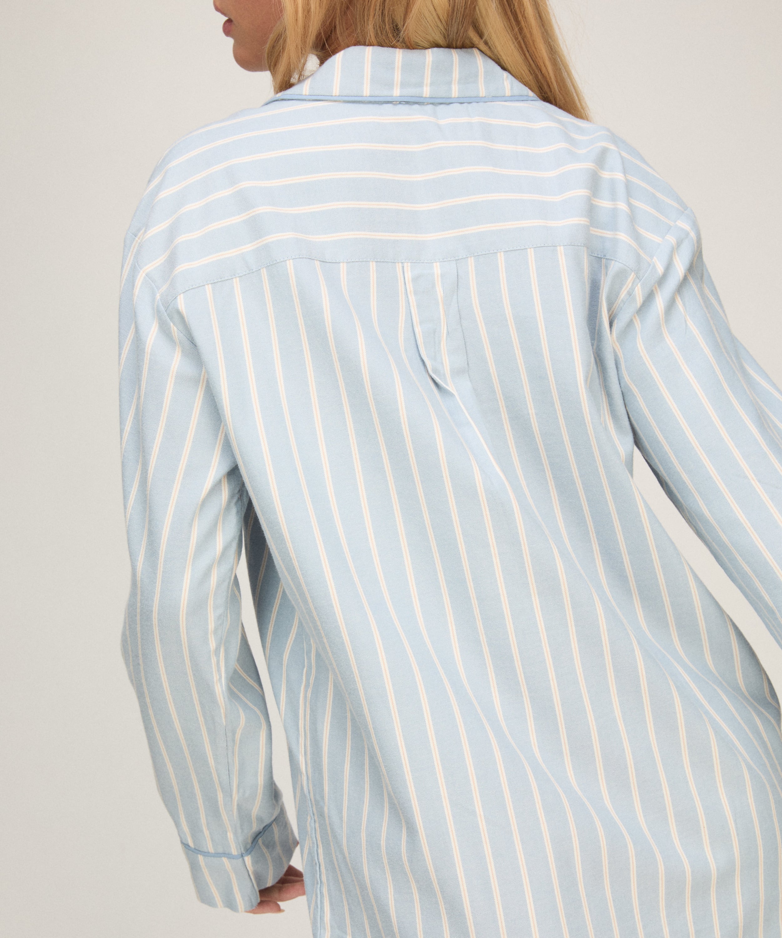 Nightshirt Stripe, Blue, main