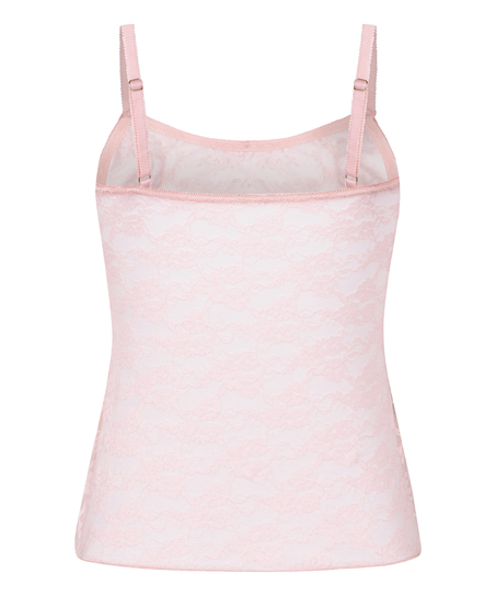 Cami Allover Lace, Pink