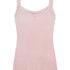 Cami Rib Lace, Pink