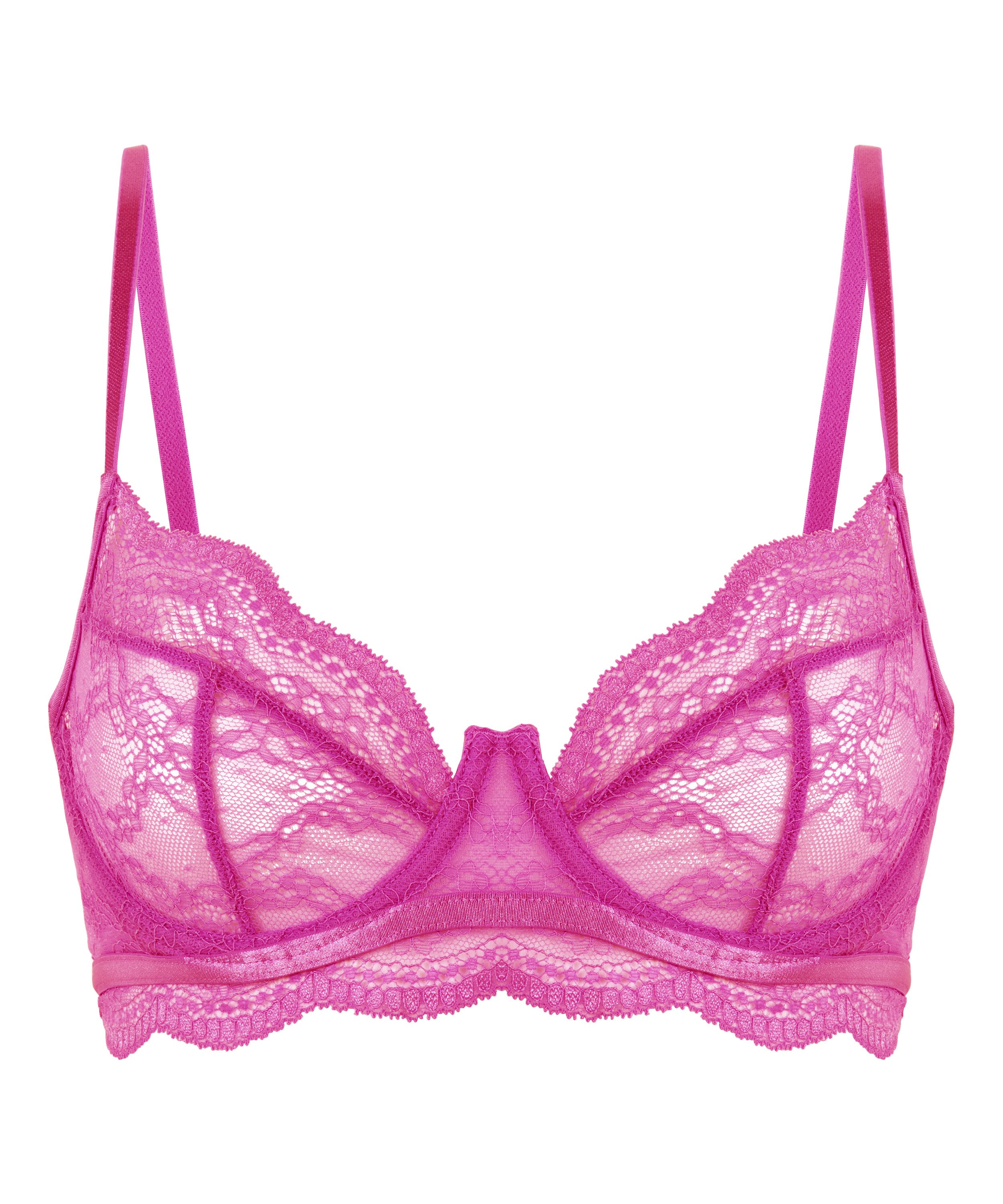Isabelle Non-Padded Underwired Bra, Purple, main