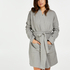 Waffle Bathrobe, Gray