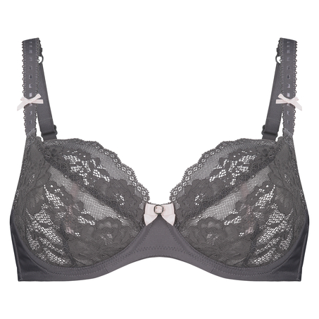Non-Padded Underwired Bra Theresa, Gray