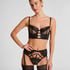 Nienke Non-Padded Underwired Longline Bra, Black