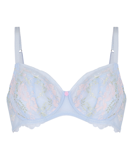 Miri Non-Padded Underwired Bra, Blue