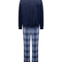Velvet Pyjama Set, Blue