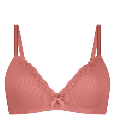 Lola Padded Non-Wired Bra, Pink