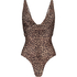 Luxe Shaping Swimsuit, Brown