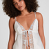 Cami Peonie, White