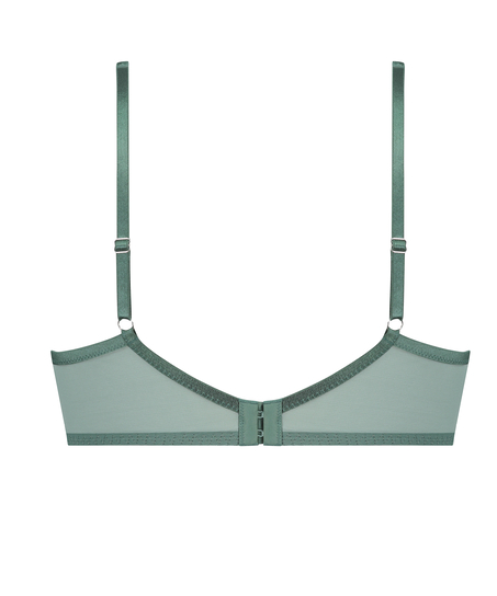 Bella Non-Padded Underwired Bra, Green
