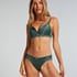 Lycke Padded Non-Wired Bra, Green