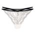 Agnes Highleg String, White