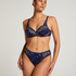 Diva Non-Padded Underwired Bra, Blue