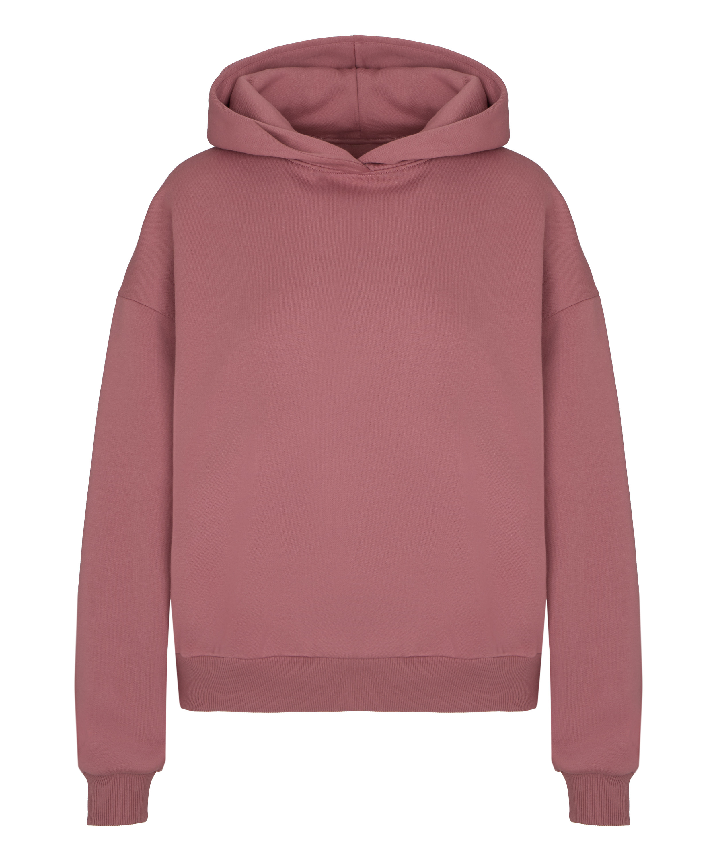 Hoodie Brushed Sweat, Pink, main