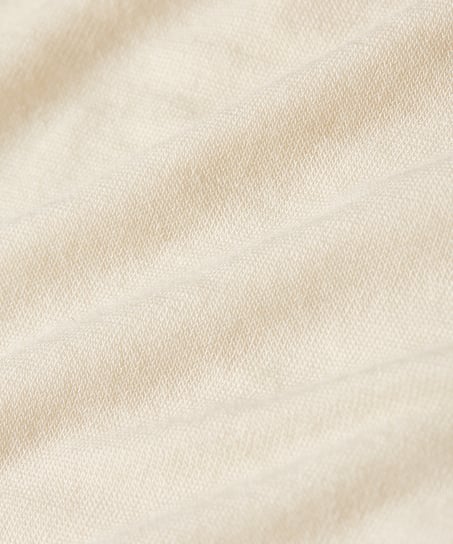 super soft Boatneck shirt with Cashmere, White