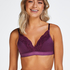 Sophie Padded Non-Underwired Bra, Purple