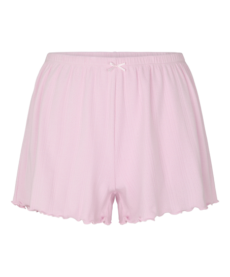 Pyjama Short Pointelle, Pink