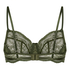 Isabelle Non-Padded Underwired Bra, Green