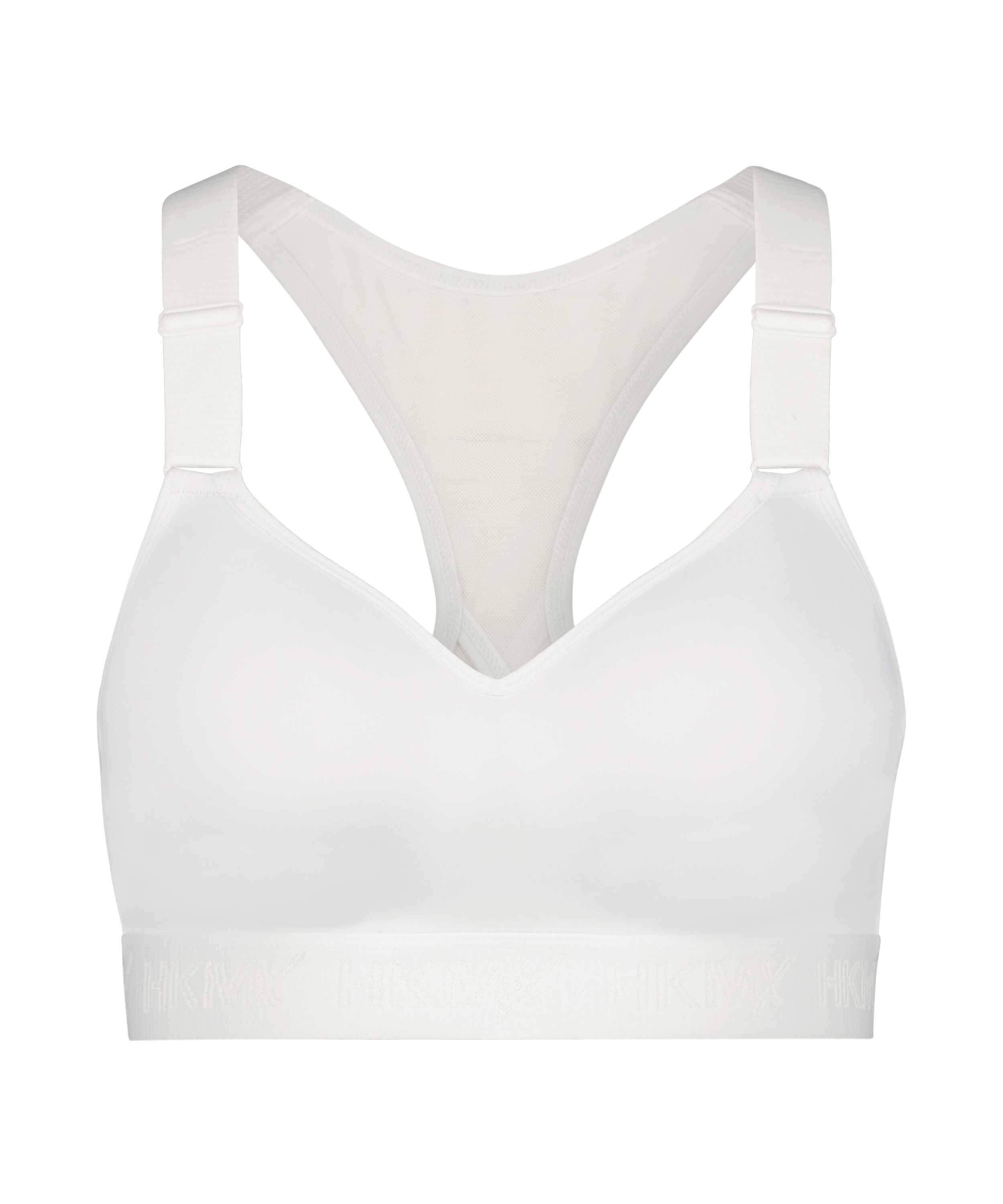 HKMX Sports bra The All Star Level 2, White