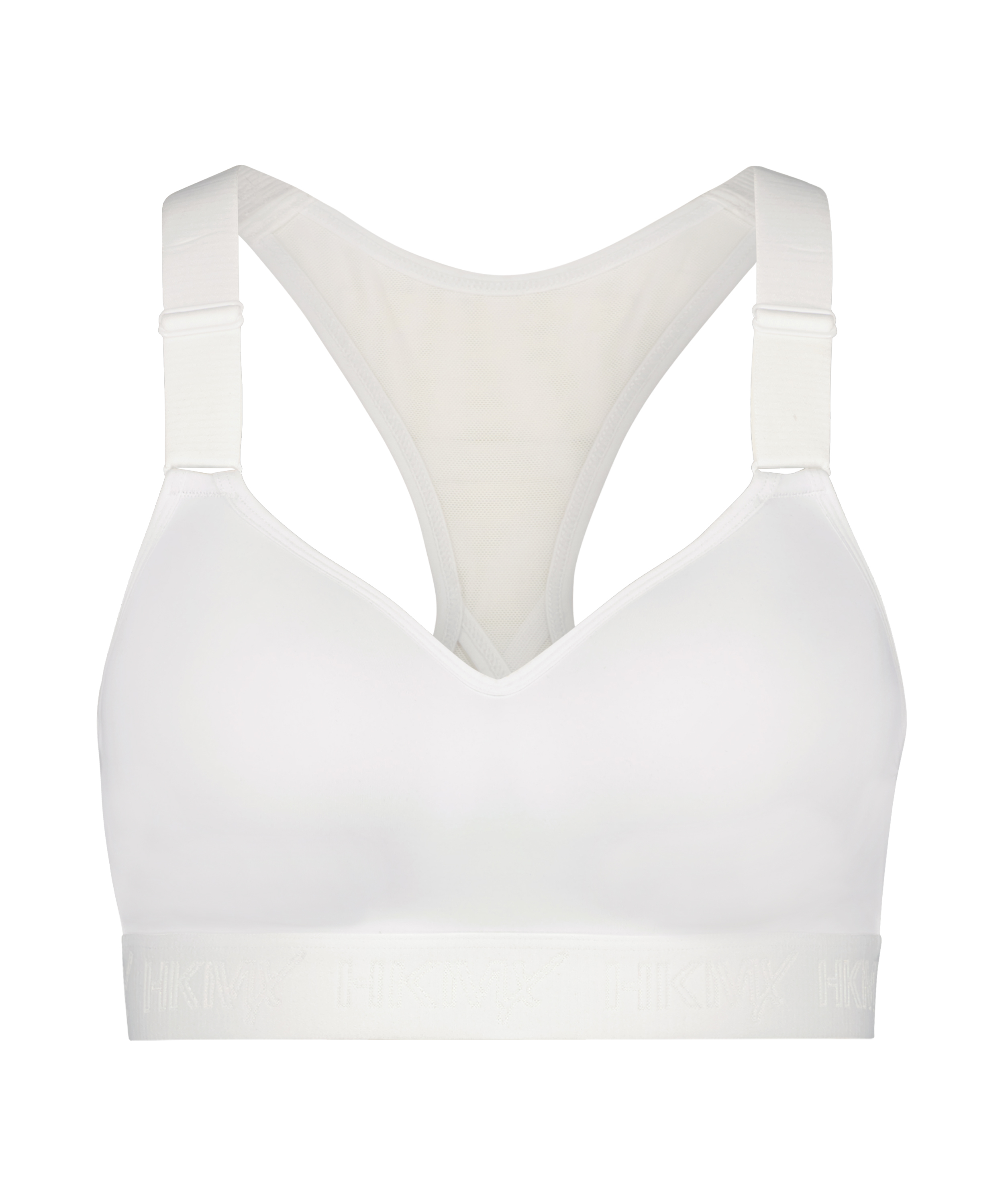 HKMX Sports bra The All Star Level 2, White, main