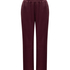 Velours Pyjama Pants, Red