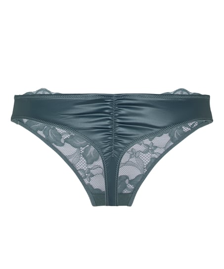Highleg Thong Viktoria, Blue
