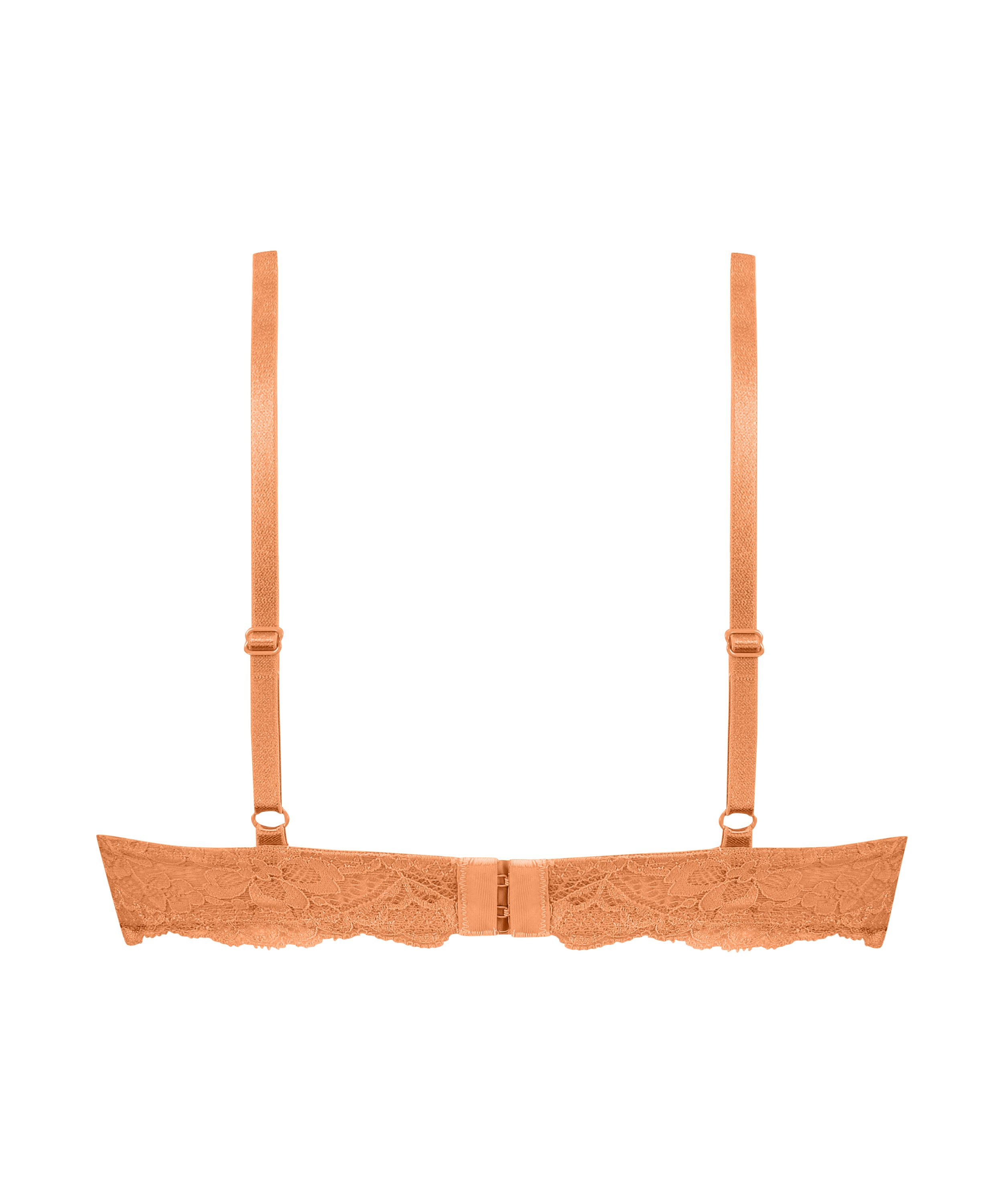 Marine Non-Padded Underwired Bra, Orange, main