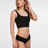 V-shaped Brazilian, Black