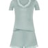 Jersey Pyjama Set, Green