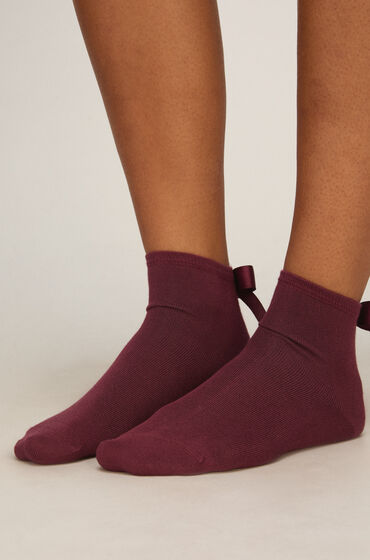 Hunkemöller Socks Bow Modal Red