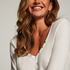 Long-Sleeved Pyjama Top, White