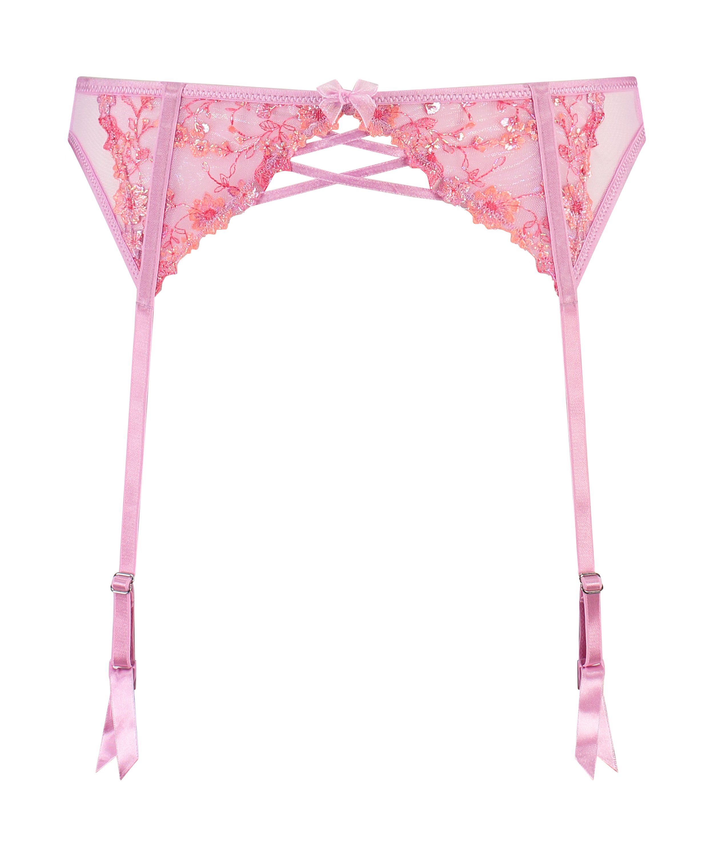 Lillia Suspenders, Pink, main
