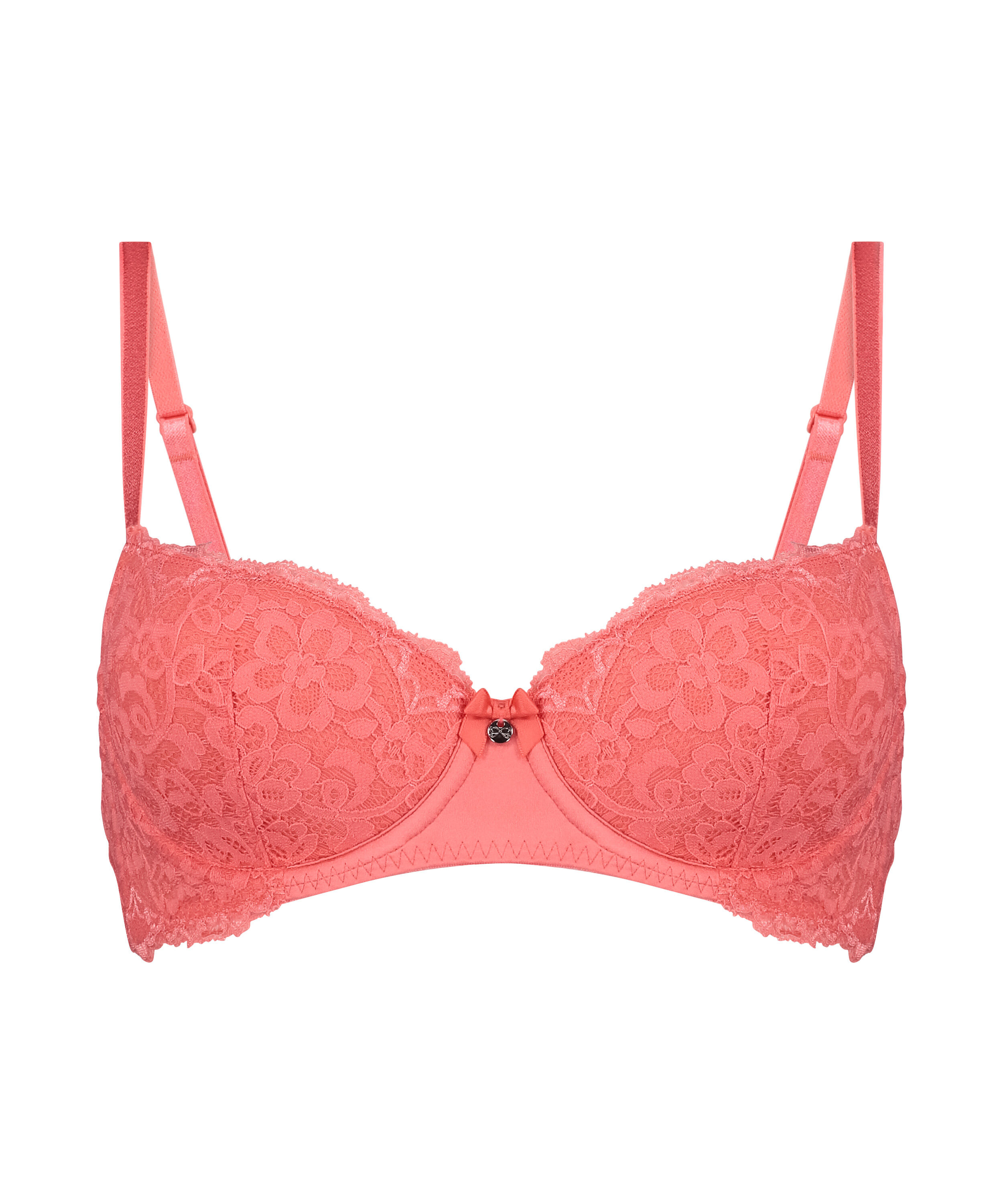 Marine Padded Underwired Bra, Pink