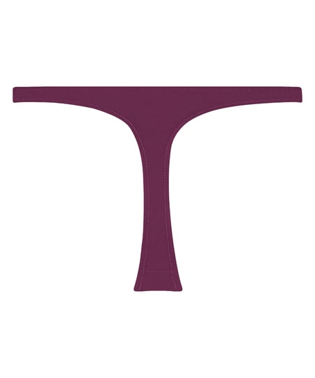 Lace & Shine Thong, Purple